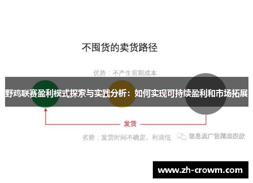 野鸡联赛盈利模式探索与实践分析：如何实现可持续盈利和市场拓展